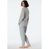 SCHIESSER Mix+Relax loungebroek kort - dames broek kort grijs-gemeleerd
