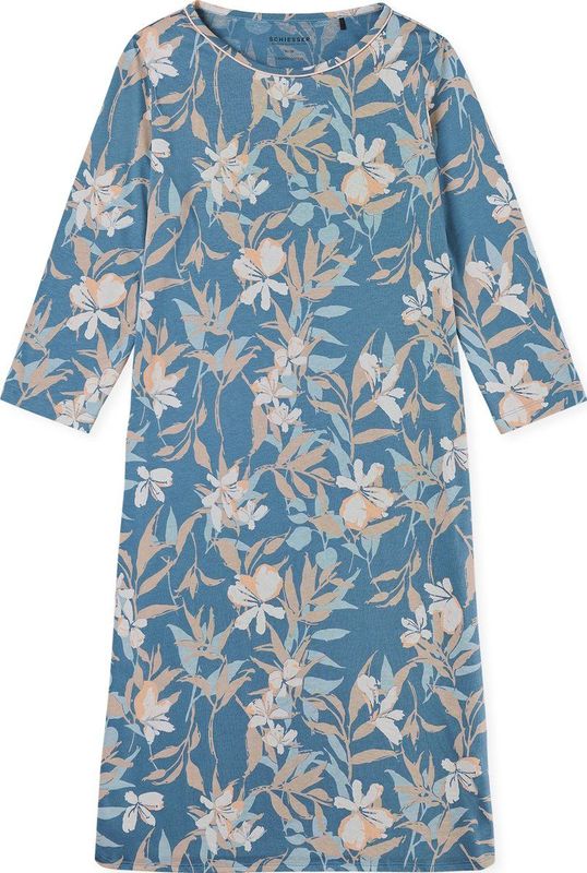 SCHIESSER Comfort Nightwear - Nachtjapon - Multicolour - Katoen/Modal