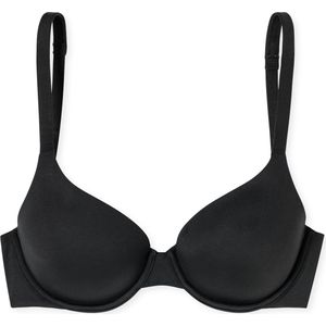 Schiesser - Unique Micro - BH - Zwart - Met Beugel en Glijdende Cups