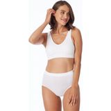Schiesser - 181108 - Ondergoed - White - Classic Seamless, Naadloos, 93% Polyamide, 7% Elastaan