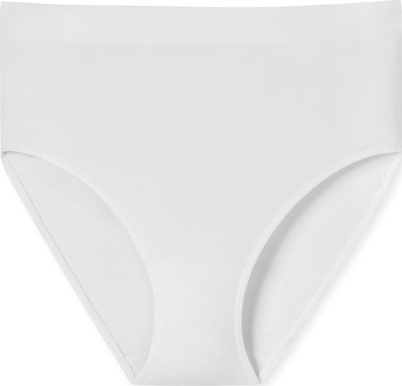 Schiesser - 181108 - Ondergoed - White - Classic Seamless, Naadloos, 93% Polyamide, 7% Elastaan