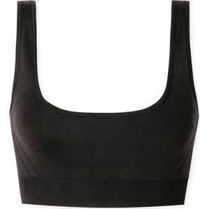 Schiesser - Casual Seamless - Sport BH - Black - 95% Polyamide, 5% Elastaan