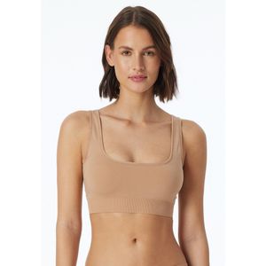 Schiesser - Casual Seamless - Sport BH - Maple - 95% Polyamide, 5% Elastaan