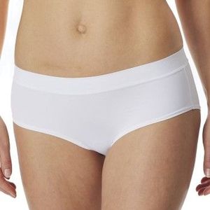 Schiesser Sous-vêtement pour femme Culotte simple en jersey unique Micro Culotte hipster, blanc_181422, 44, Blanc 181422, 46