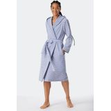 Schiesser - 181535 Feather Terry - Badjas - Grey - Dames