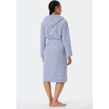 Schiesser - 181535 Feather Terry - Badjas - Grey - Dames