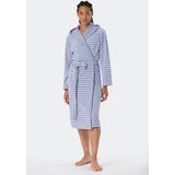 Schiesser - 181535 Feather Terry - Badjas - Grey - Dames