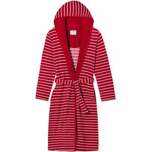 Schiesser - 181535 Feather Terry - Badjas - Rood - Dames - Lichtgewicht