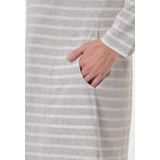Schiesser Nachtjapon Casual Essentials Silver Grey Melange