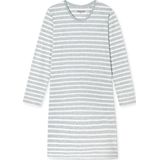 Schiesser Nachtjapon Casual Essentials Silver Grey Melange
