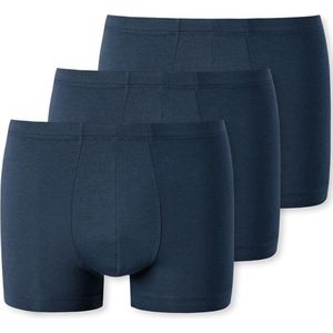 UNCOVER by SCHIESSER - Cotton Serie - Herenshort - Donkerblauw - 3 Stuks - Rekbare Single Jersey