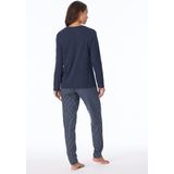 SCHIESSER - UNCOVER Nightwear - Pyjama - Donkerblauw - 2-delig