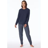 SCHIESSER - UNCOVER Nightwear - Pyjama - Donkerblauw - 2-delig