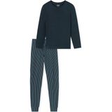 SCHIESSER - UNCOVER Nightwear - Pyjama - Donkerblauw - 2-delig