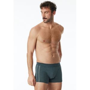 Schiesser - Comfort Fit - Short - Blauw Mêlée - Korte Broek