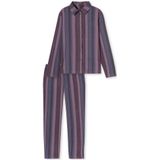 Lange Pyjamaset - Katoenmix - Knoopsluiting - Moderne Nachtkleding