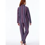 Lange Pyjamaset - Katoenmix - Knoopsluiting - Moderne Nachtkleding