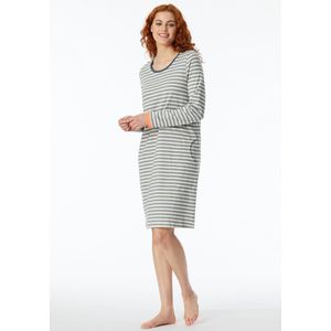 Bigshirt - Nachtjapon - Zacht Katoen - Lange Mouwen - Met Zakken