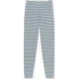 Schiesser Dames Schlafanzug Lang mit Bündchen Baumwolle-nachtkleding pyjamaset, Jeansblau_181966, 48, Jeansblau_181966, 74