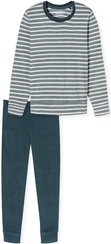 Schiesser - 181968 - Pyjama - Jeans - 80% Katoen, 20% Polyester