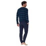 Schiesser - Casual Nightwear 181932 - Pyjama - Petrol