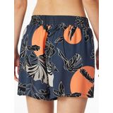 Schiesser Dames slaapbroek korte geweven broekmix + Relax pyjama broekje, Jeansblauw_181197, 34