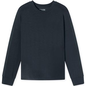 Nachthemd - Effen - Jersey - Lange Mouw