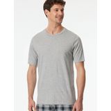 Schiesser Pyjamaoberteil T-Shirt - Mix Relax schlaf-oberteil nachthemd sleepshirt