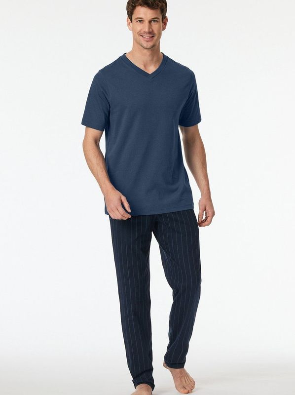 Schiesser Pyjamaoberteil T-Shirt - Mix + Relax