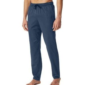 Schiesser Mix and Relax Cotton Long Pants Marine Baumwolle Small Herren