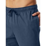 Schiesser - Men 182185 Mix/Relax - Loungebroek - Royal Blue - 100% Biologisch Katoen