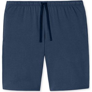 Schiesser Pyjamabroek Kort - Blauw - Mix + Relax