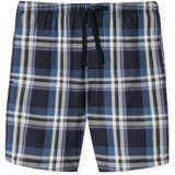 Schiesser - Bermuda Mix + Relax - Korte Broeken - Geruit - Elastische Band - Strikband