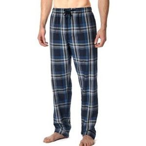 Schiesser pyjamabroek multicolour blauw geruit