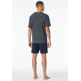 Schiesser Shorty "Comfort Essentials" (2 tlg) mit gemustertem Oberteil