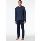 Schiesser - 182197 Casual Essentials - Pyjama - Admiral - 100% Katoen