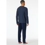 Schiesser - 182197 Casual Essentials - Pyjama - Admiral - 100% Katoen