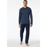 Schiesser - 182197 Casual Essentials - Pyjama - Admiral - 100% Katoen