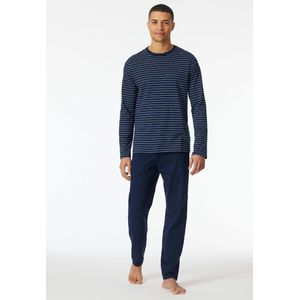 Schiesser - 182197 Casual Essentials - Pyjama - Admiral - 100% Katoen