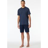 Schiesser - 182198 Casual Essentials - Pyjama - Admiral - 100% Katoen