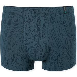 Schiesser - Low Rise Short - Long Life Soft - zwartblauw