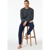 Schiesser - 182197 - Pyjama - Antraciet - Katoen