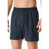 SCHIESSER - Boxershorts - Dubbelpak - Zwart - Petrol - 100% Katoen
