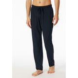 Schiesser - 182185 Mix/Relax - Loungebroek - Donkerblauw - Biologisch Katoen
