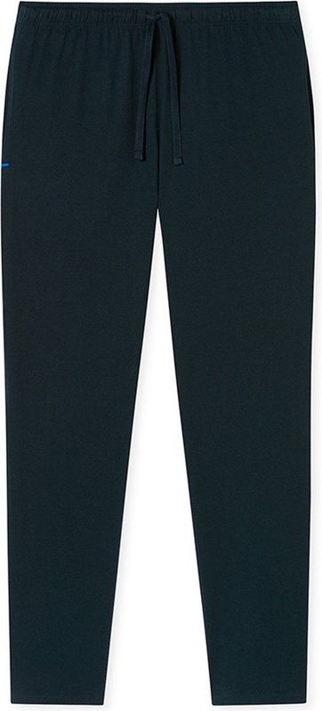 Schiesser - 182185 Mix/Relax - Loungebroek - Donkerblauw - Biologisch Katoen