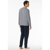 Schiesser - 182515 Casual Essentials - Pyjama - Nachtblauw - 100% Katoen