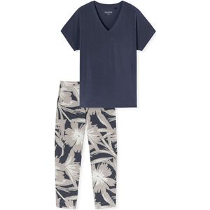 Schiesser - Selected! Premium - Pyjama - Donkerblauw - 95% Modal, 5% Elastaan