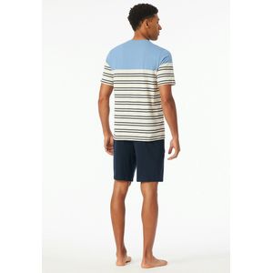 Casual Nightwear - Pyjama - Blauw - Biologisch Katoen