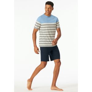 Casual Nightwear - Pyjama - Blauw - Biologisch Katoen