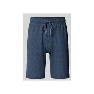 Schiesser - Pyjamabroek - Atlantic Blue - Met Zakken - Elastische Band